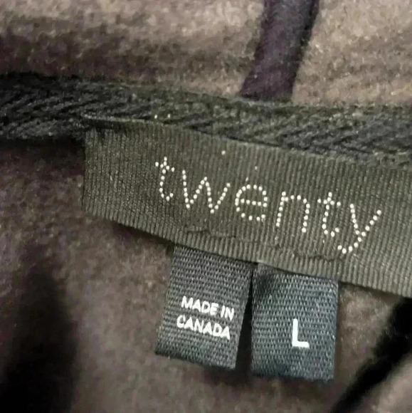 Twenty Streetwear Gray Sweatshirt - size Large excellent condition - Picture 3 of 4